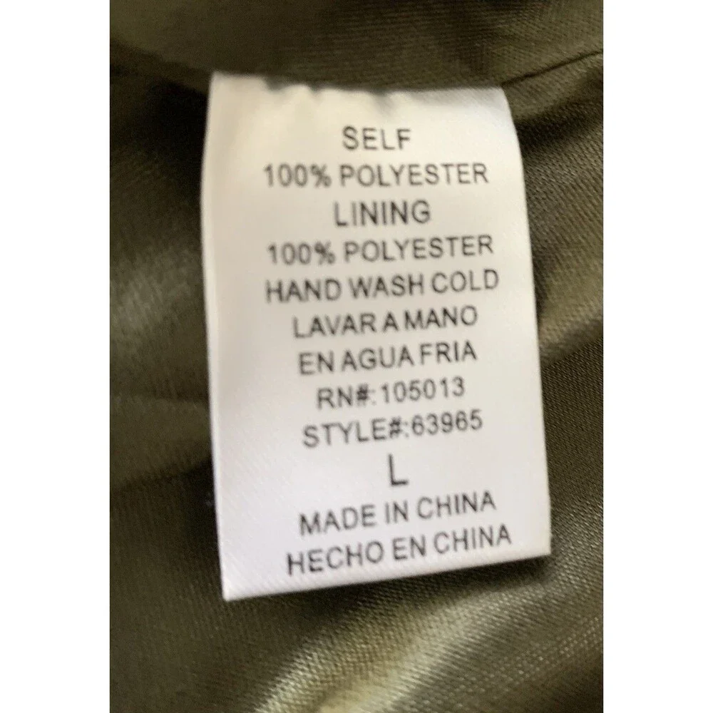 N/A green faux
